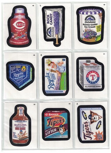 2016 TOPPS WACKY PACKAGES MAJOR LEAGUE BASEBALL COMPLETE SET OF ALL 90 CARDS MLB - Picture 11 of 20