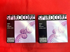 2 x 100 Authentic Spirocore Viola String 4/4 Set S23 15 -16.5" Medium