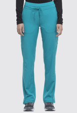 Dickies Mid Rise Straight Leg Drawstring Pant Style DK130 Color TLB Size Small T