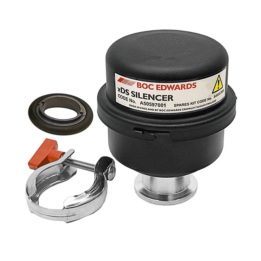 Edwards Vacuum Exhaust Silencer for XDS35i Dry Scroll Pump A50597001