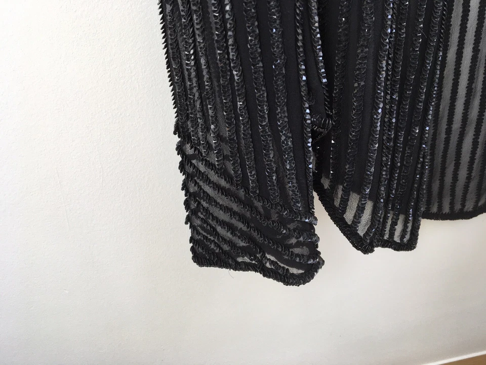 frank usher jacket Silk And Sequin Brand New With Label - Image 2 of 4