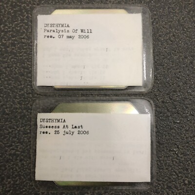 Dysthymia Lot Of (2) CDs Prurient Merzbow Strict Taint Slogun