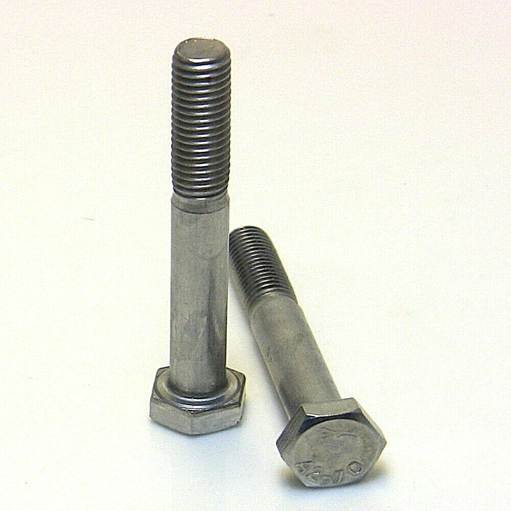 Gambo Del Bullone Parzialmente Filettato Acciaio Inox A2 Testa Esagonale M10X56 Filettata Su 15 - Foto 2