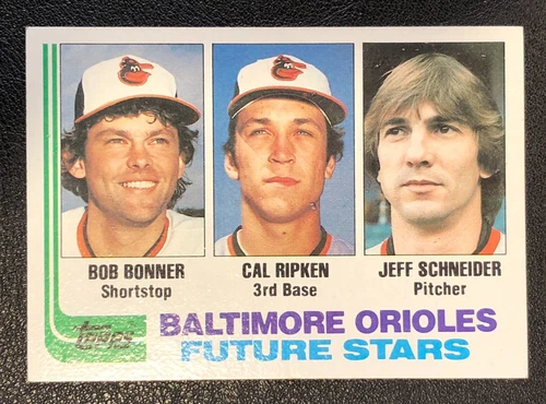 Cal Ripken Jr. 1982 Topps #21 Baseball Trading Card ROOKIE RC!