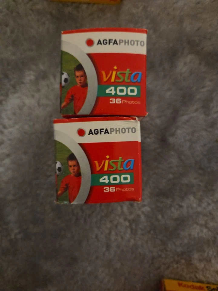 AGFA Vista 400/100 Film 2 Sealed Exp. 07/2006 35mm ISO 36exp. Freezer Stored.  - Image 2 of 3