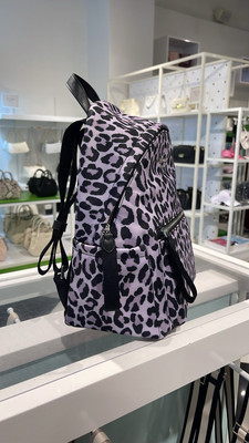Kate Spade Chelsea Spotted Leopard Medium Backpack
Violet Mist
NWT Kate Spade Chelsea Spotted Leopard Nylon Backpack Medium  main image 3
