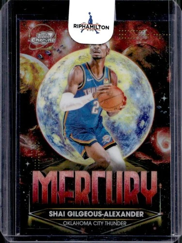 2025 Topps Cosmic Chrome Shai Gilgeous-Alexander Mercury (RAW)