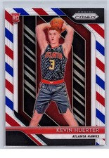 2018-19 Panini Prizm Red White Blue #68 Kevin Huerter RC Rookie Card. rookie card picture