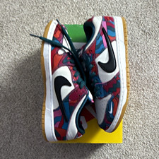 Nike SB Dunk Low &lsquo;Parra abstract art&rsquo; size 9 (only laces available are shown