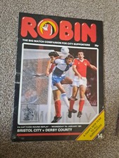 Bristol City v Derby County FA Cup 3rd Round Replay 7th January 1981