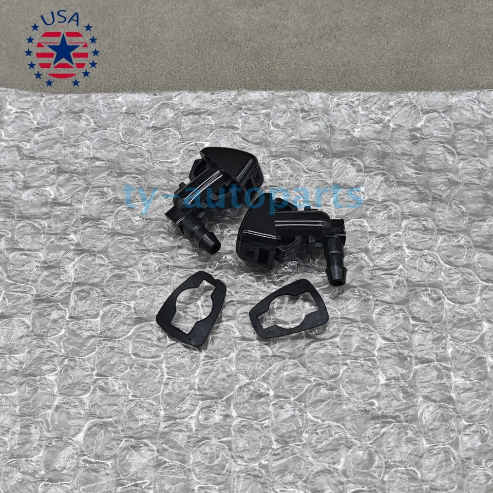 2pcs Windshield Washer Nozzle For 2011-2016 Ford F250 F350 F450 F550 Super Duty Foto 3 de 4