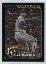 2024 Topps Series 2 Super Box Black Foil Anthony Veneziano #425 b4d