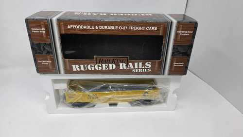 Carro góndola MTH RailKing Chessie con carga I-Beam C&O #33658 escala O | Condition: Used