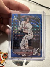 2025 Bowman Draft - Tate Southisene #BDC-70 Blue Geometric Refractor /150 (RC)