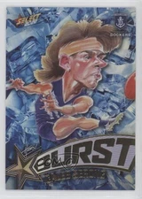 2022 Select AFL Footy Stars Starburst Caricature Ice Caleb Serong #SBi24 06z8