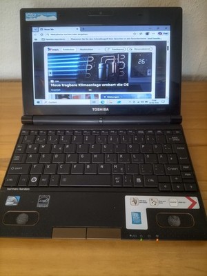 Toshiba NB520-11N Netbook, Intel 4x 1,60GHz, 500GB HDD, 2GB RAM, Windows 10 Home