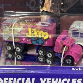 1992 Micro Machines Rockin Wheels U Rap 2 Jam Set #5 Sealed On Card Galoob 7412