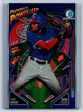 2024 Bowman #PP-14 James Wood Prospect Power-Up Washington Nationals