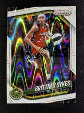 2025 Panini Prizm WNBA - Brittney Sykes #121 - White Seismic - Storm