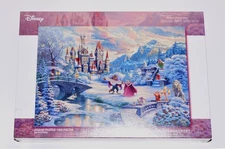 Disney Beauty and the Beast's Winter Enchantment 1000 Piece Jigsaw Puzzle Tenyo
