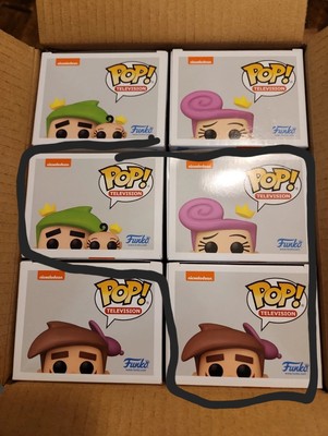 Funko Pop! Nickelodeon The Fairly Odd Parents Set Of 3 Timmy Wanda And Cosmo