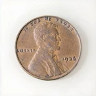 1936 P Lincoln Wheat Cent / Penny  CIRCULATED  Condition Good