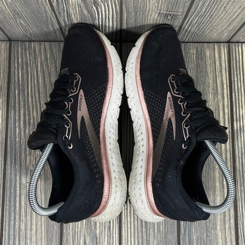 Brooks Glycerin 18 Damen-Lauf-Joggingschuhe Turnschuhe schwarz metallic pink Größe 6 - Bild 6 von 11