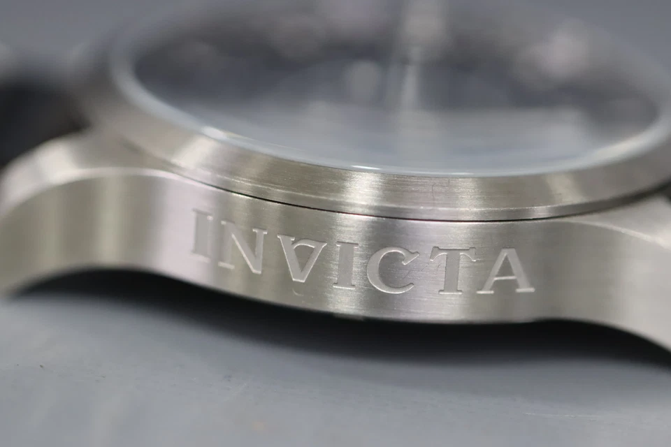 Invicta Men s 11184 Specialty Quartz Black Leather Watch. Need battery - Image 4 of 4