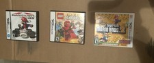 Nintendo DS Empty Game Case Lot MARIO KART NINJAGO SUPER MARIO BROS 2