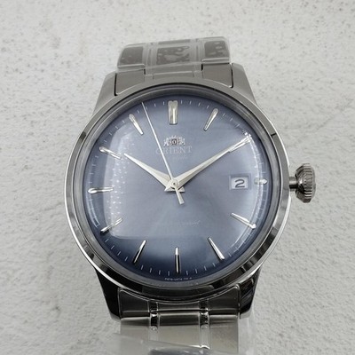 Orient F6724 Automatic Water Resistant Watch Stainless Steel Mens Wristwatch