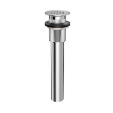 Jones Stephens D70105 Chrome Commercial GRID Drain L/ O/FLOW - Chrome