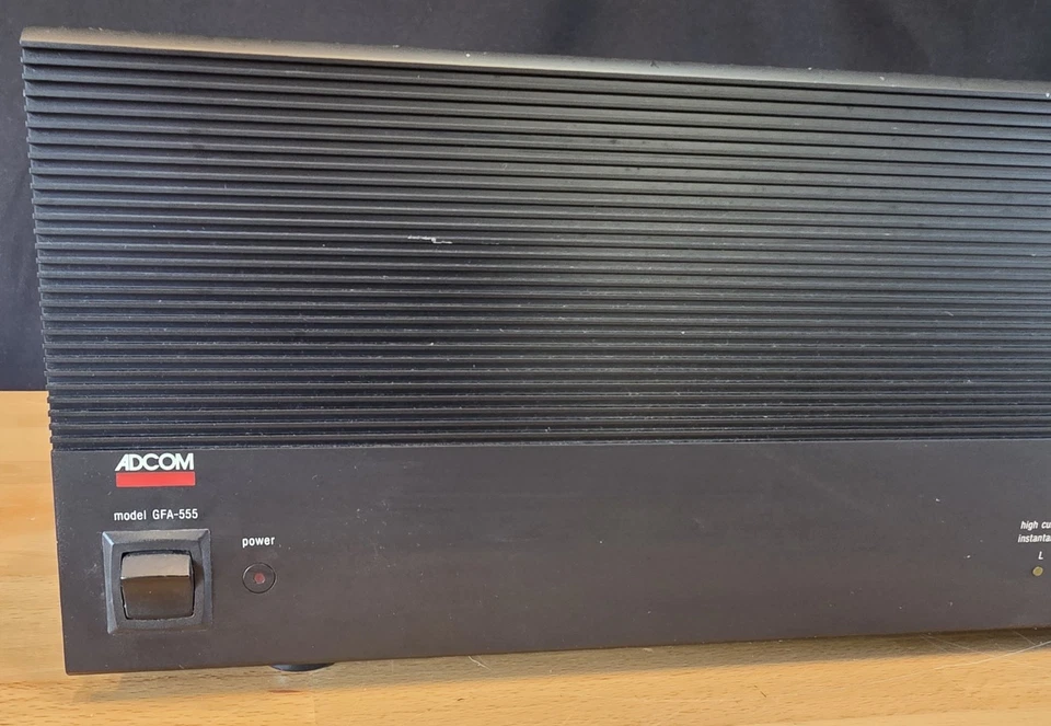 Adcom GFA 555 — Serviced/Tested/Verified - Image 2 of 4