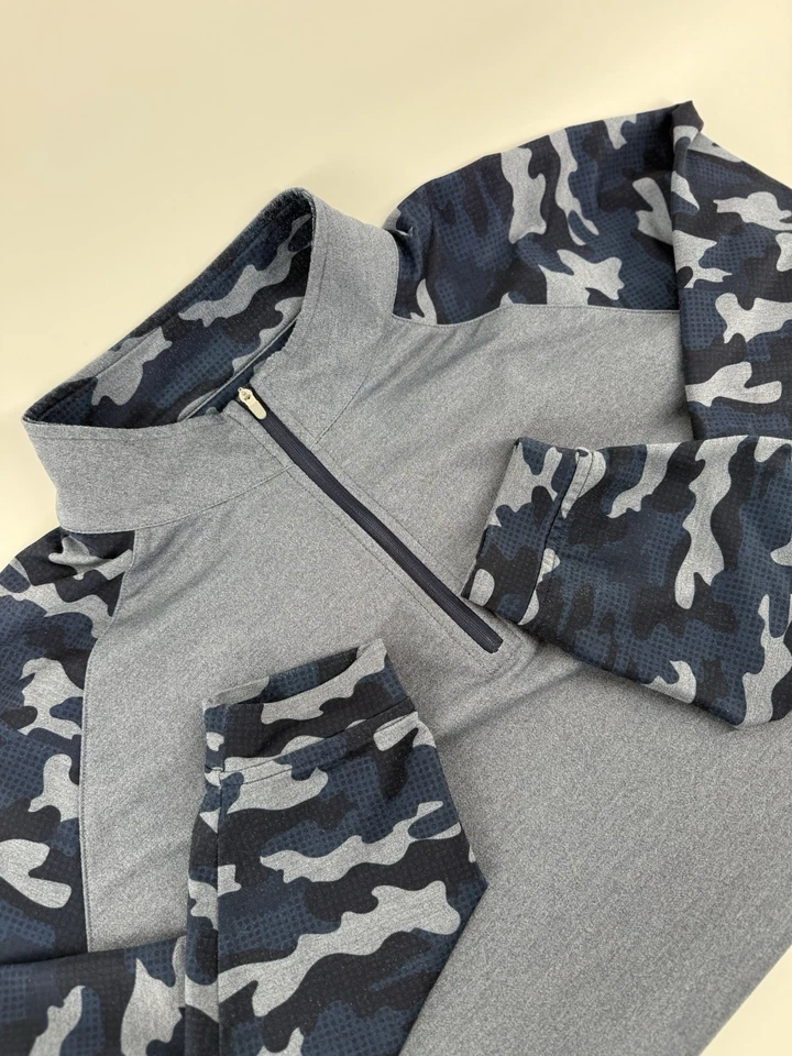 Pullover Peter Millar Camuflaje Jacquard Performance XL Foto 2 de 4