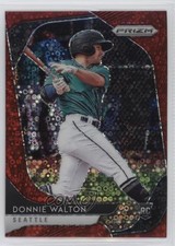 2020 Panini Prizm Tier III Quick Pitch Red Donut Circle /149 Donnie Walton 02l6