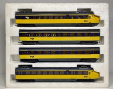 Lima 149709 Dutch NS Mat 54 Hondekop 4 Car EMU Yellow & Blue - HO Scale