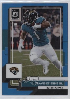 2022 Panini Donruss Optic Aqua Prizm 51/299 Travis Etienne Jr #90 0v5o