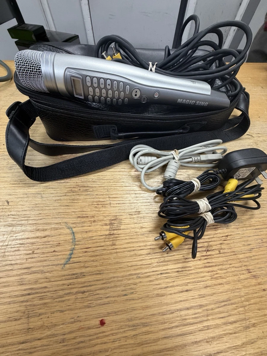 Système Karaoké Portable Magic Sing EG-18000 Avec 2 Micros - Bon état