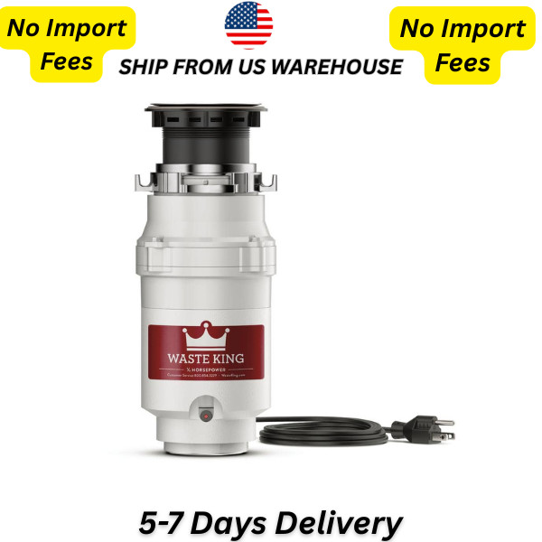 Legend Series 1/3 HP Continuous Feed Garbage Disposal