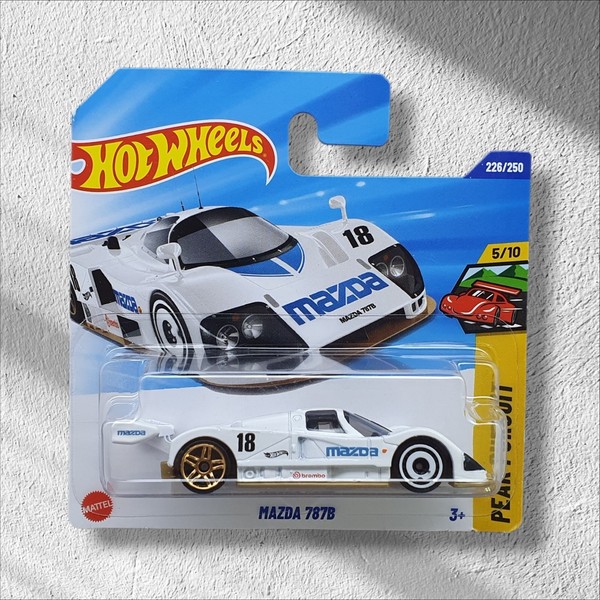 Hot Wheels Mazda 787B 226/250 Peak Pursuit 5/10 Mattel Auto NEU & OVP-image