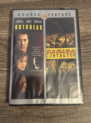 Contagion / Outbreak Double Feature DVD - NEW, Sealed Thriller