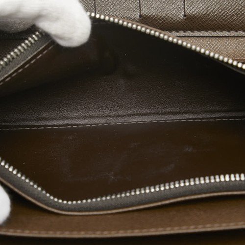LOUIS VUITTON Taiga Organizer Atoll Old Type Purse Zip Around Travel Case M3... - Picture 5 of 8