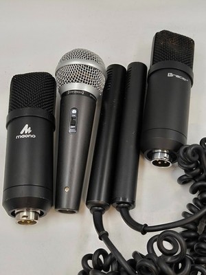 Menge Of 5 Maono Trecer DM-2500 Various Brands Models Mikrofon Für Teile
