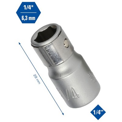 BRILLIANT TOOLS BT020912 1/4'' Bit-Adapter