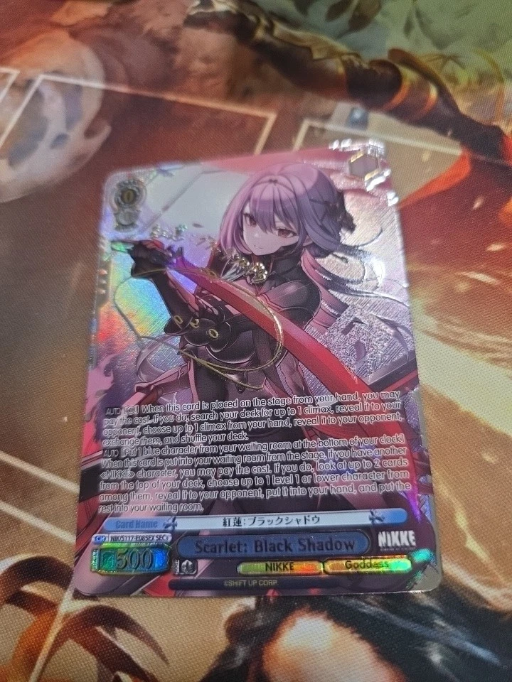 Collectible Weiss Schwarz Near Mint or Better Card Games in