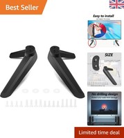 Sturdy TV Stand Legs Replacement - Easy Install Pedestal Feet for Flat Screens