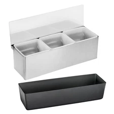 New Star Foodservice | Multi-Compartment Restaurant-Grade Condiment Dispenser...