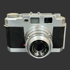 Vintage Aires 35-IIA Rangefinder Camera w. Coral 1:2.8, f 5cm Lens Made in Japan
