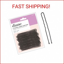Diane Extra Large 3 Hair Pins for Women, Girls, Hairdressing, Salon, U Shaped H