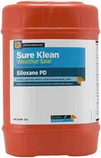 Sure Klean Weather Seal Siloxane PD - Great Water-Based Brick Sealer Five Gallon