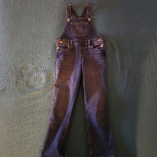 Girls Levi Overalls Size 5 Dark Wash